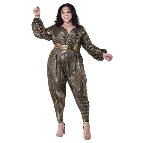 Déguisement Disco Queen Grande Taille Femme - Taille: Xxxl (48/50)