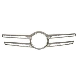 Moulure Grille De Calandre Pour Mercedes Classe Gle, 2015-2018 (W166), Argent, Neuve