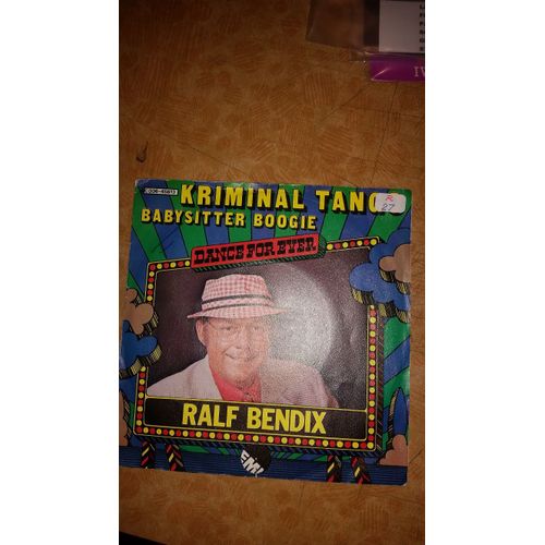 Ralf Bendix Kriminal Tango 45 Tours