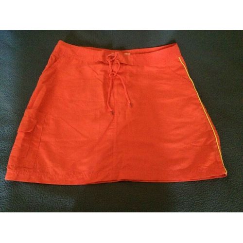 Jupe Courte Orange Neuve T 36