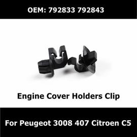 Clips + vis cache moteur pour Citroën Berlingo C5 Xantia Xsara Peugeot