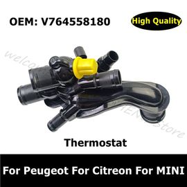 Bride À Eau Pour Système De Refroidissement, Thermostat, Pour Peugeot 207 Cc, 308 508, 5008, Pour Citroen C3 C4 Et Mini(2006  2014), V764558180 " Nipseyteko "