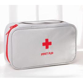 Grande Trousse à Pharmacie Voyage Vide First Aid Kit (Gris)