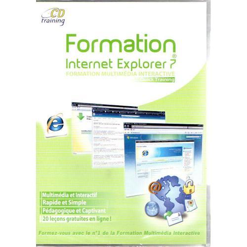 Formation Internet Explorer 7  Multimédia Interactive Quick Training Cd Training