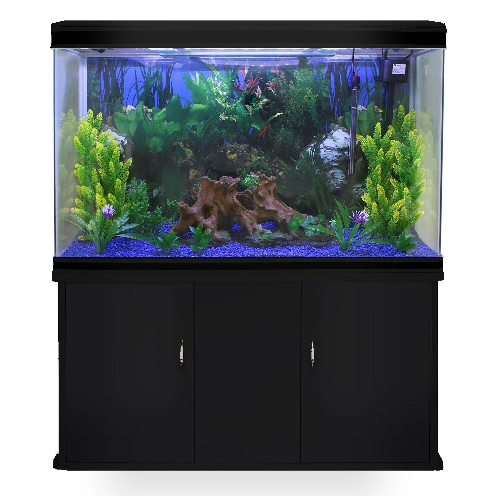 Gravier décoratif pour aquarium Marina Blue, 450 g (1 lb) - Safari