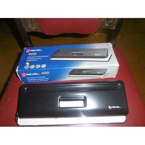 Perforateur 4 Trous Fixe 25 Feuilles Rexel 400