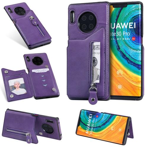 Coque Huawei Mate 30 Pro,Etui Pour Huawei Mate 30 Pro,Coque En Cuir Pour Huawei Mate 30 Pro,Convient A Etui La Huawei Mate 30 Pro,Violet