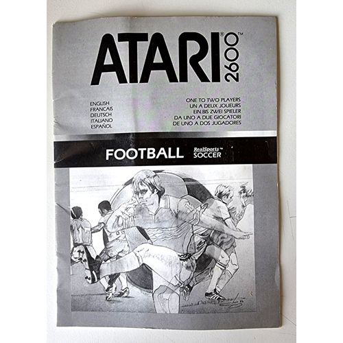 Notice Du Jeu Atari 2600 Football