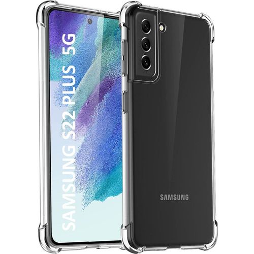 Coque Pour Samsung S22 Plus 5g - Antichoc Protection Silicone Souple Transparent Phonillico®