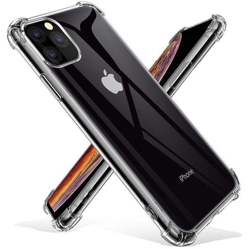 Coque Antichoc Pour Iphone 11 Pro Max - Protection Silicone Souple Transparent Phonillico®