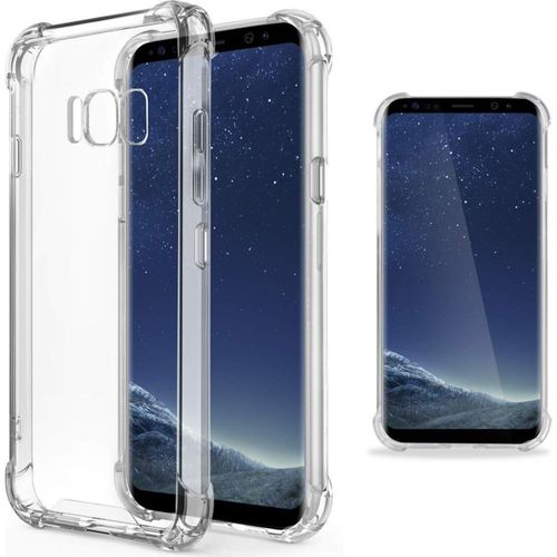 Coque Antichoc Pour Samsung Galaxy S8 - Housse Etui Gel Tpu Transparent Protection Silicone Souple Slim Leger Phonillico®