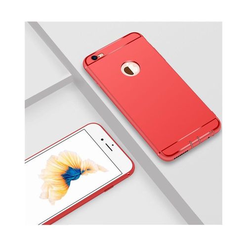 Coque Gel Tpu Rouge Pour Iphone 6 / 6s - Coque Housse Etui Anti Choc Hybride Protection Gel Tpu Silicone Souple Ultra Mince Fine Slim Leger Phonillico®