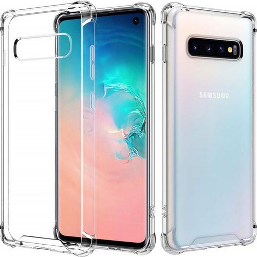 Coque Antichoc Pour Samsung Galaxy S10 - Housse Etui Gel Tpu Transparent Protection Silicone Souple Slim Leger Phonillico®