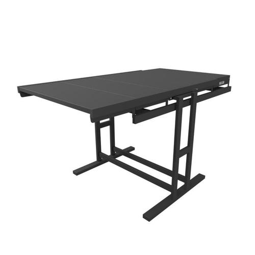 Table Modulable (20 L78 H77,5 Cm) Convertible En Etag?Re St?L? Industriel Noir