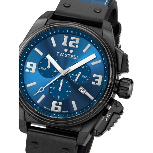Mens Watch Tw Steel Tw1016, Quartz, 46mm, 10atm