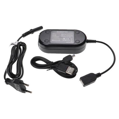 vhbw Alimentation compatible avec Nikon Coolpix S4100, S4150, S4200, S4300, S5300, S5100, S3600, S3500, S4000 appareil photo, caméra vidéo