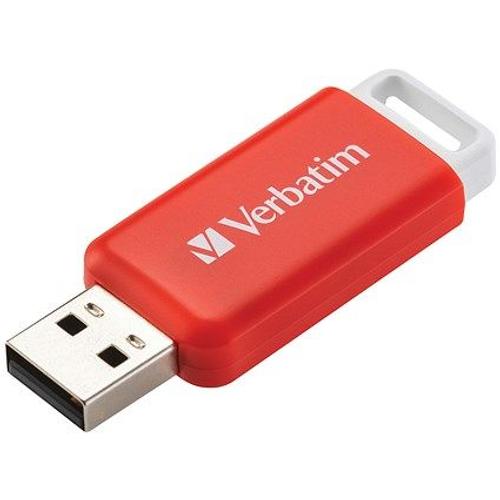 Verbatim DataBar - Clé USB - 16 Go - USB 2.0 - rouge