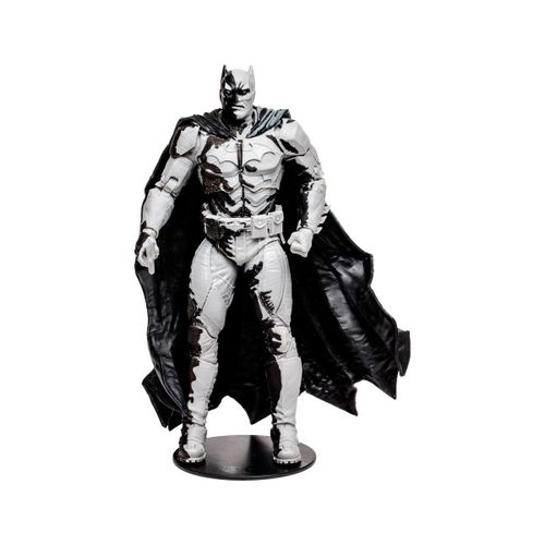 Dc Comics - Figurine Et Comic Book Black Adam Batman Line Art Variant (Gold Label) (Sdcc) 18 Cm