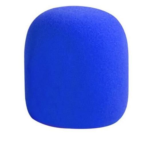 Bleu Housse en mousse pour Microphone professionnel, lavable, haute  qualité, filtre anti-Pop, pare-vent, capuchon éponge, micro, pare-brise