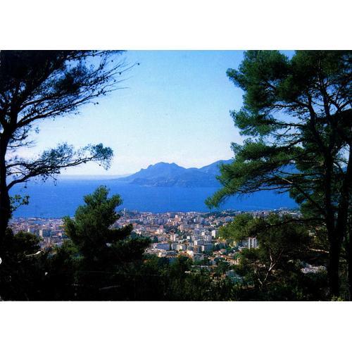 Carte Postale De Cannes (Alpes Maritimes) La Ville Et L' Estérel , Vus De Super Cannes