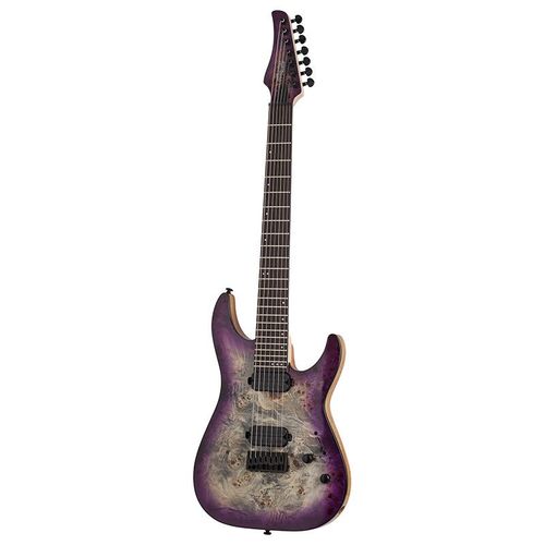 Schecter C-7 Pro - Guitare Électrique - Aurora Burst