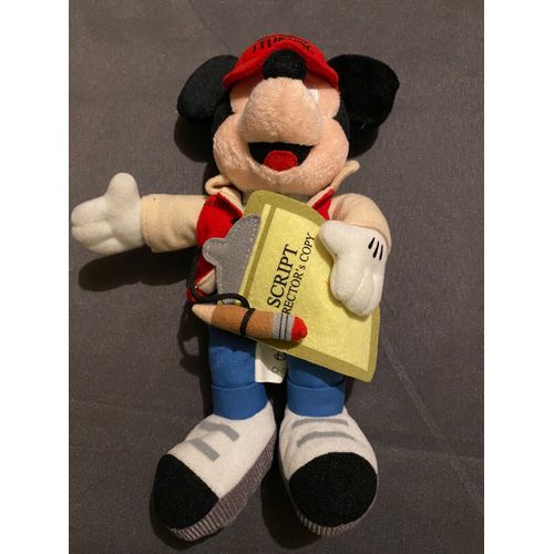 Peluche Mickey Réalisateur De Cinéma Cinéaste , Studios Disney