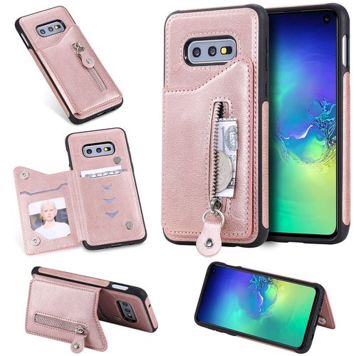 Coque Samsung Galaxy S10e,Etui Pour Samsung Galaxy S10e,Coque En Cuir Pour Samsung Galaxy S10e,Convient A Etui La Samsung Galaxy S10e,Rose