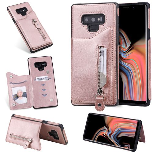 Coque Samsung Galaxy Note 9,Etui Pour Samsung Galaxy Note 9,Coque En Cuir Pour Samsung Galaxy Note 9,Convient A Etui La Samsung Galaxy Note 9,Rose