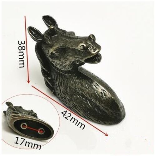 Poignées De Meuble En Alliage De Zinc, Tête De Cheval, Tête De Cerf, Placard, Tiroir, Garde-Robe, Meubles, Cuisine Pour Enfants, Décoration De La Maison