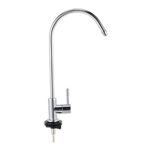 Robinet de cuisine à osmose inverse, évier avec filtre d'eau potable chromé de 1/4 pouces