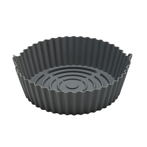 Plateau de cuisson réutilisable, Pot en Silicone pour friteuse, doublure de rechange, panier de cuisson, plaque de Pizza, gril, accessoires, 1 pièce