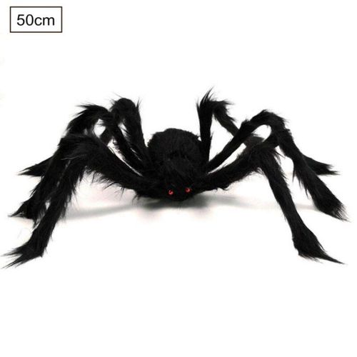 Super Grande Araignée En Peluche Pour Halloween, Accessoires De Décoration De Maison Hantée, Livraison Aux États-Unis En 2-7 Jours