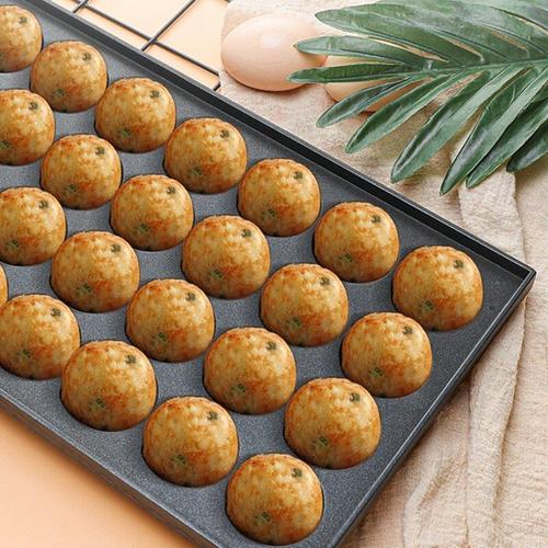 Plaque chaude Takoyaki 4Cm, 28 trous, antiadhésive, cuisson à domicile, uniquement en Aluminium