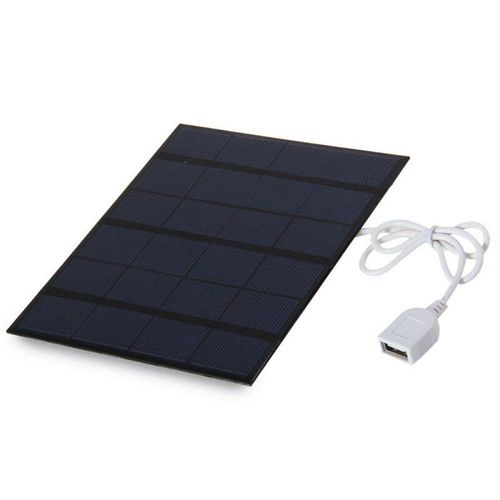 Panneau Solaire Portable 6v 3.5w 580ma, Chargeur Usb Pour Iphone 4 4s 5 6, Téléphone Mp3 Mp4, Tablette