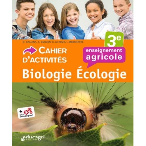 Biologie Écologie 3e Enseignement Agricole - Cahier D'activités