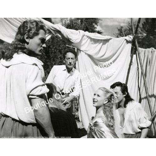 La Belle Et La Bête : Jeu De 10 Photos Et Dessins De Collection Cartonnés Prestiges - Format 30x42 Cm - De Jean Cocteau Avec Josette Day, Jean Marais, Michel Auclair - 1946 Ressortie 2013