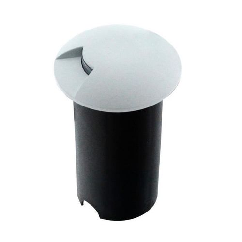 Balise Led Encastrable Au Sol Ip67 0,75w 12v-Cc Ou 100-240v - Température Lumière :Blanc Chaud Couleur :Blanc