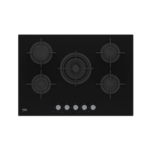 Plaque au gaz BEKO HILW75222SL 75 cm Noir