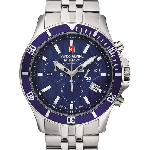 Mens Watch Swiss Alpine Military 7022.9135, Quartz, 42mm, 10atm