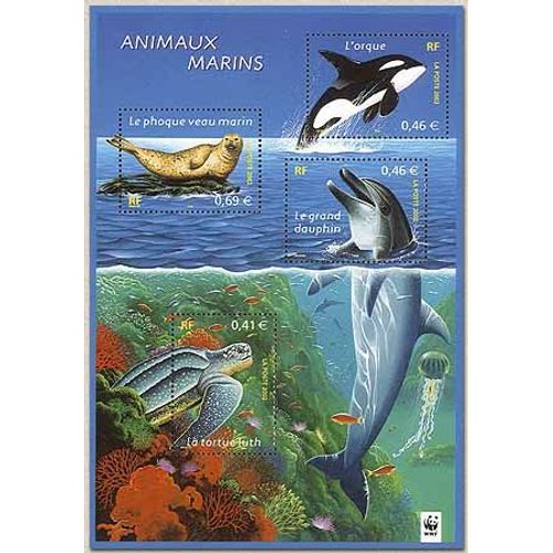 Bloc 48 (2002) Animaux Marins N** (Cote 5e)