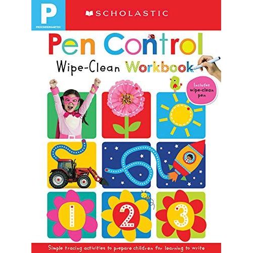 Pen Control: Scholastic Early Learners (Wipe-Clean)