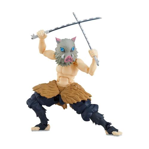 Demon Slayer: Kimetsu No Yaiba - Figurine Figma Inosuke Hashibira 14 Cm