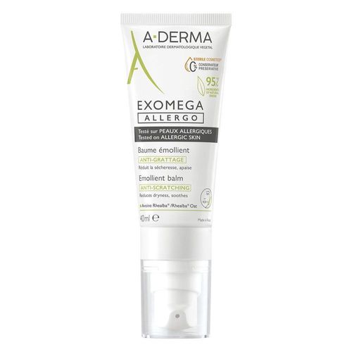 Aderma Allergo Baume Emollient Anti Grattage 40ml 