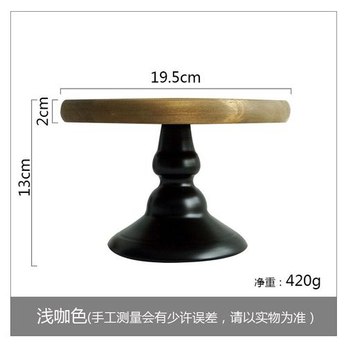 Support à gâteau en bois de 6 pouces, outils pour gâteaux de mariage, assiette artistique pour Fondant, décoration de la maison, ustensiles de cuisson, fournitures de décoration de gâteaux