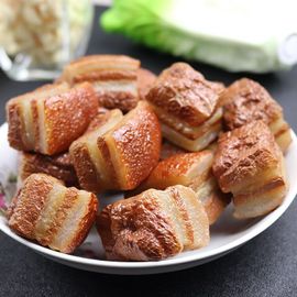 Simulation De Cochon Braisé, Modèle De Faux Porc Trois Couches De Viande, Dongpo Plats À Viande Échantillons 10 Pièces/Lot