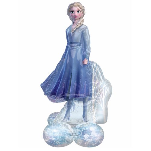 Ballon Aluminium Géant Airloonz Elsa La Reine Des Neiges 2 76 Cm X 137 Cm
