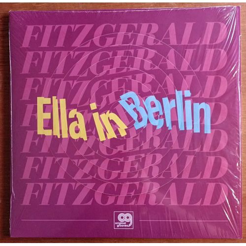 Ella Fitzgerald Ella In Berlin Vinyle Original Grooves 2021 Verve Records