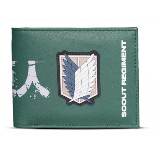 Attack On Titan - Scout Regiment - Portefeuille À 2 Volets