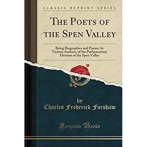 Forshaw, C: Poets Of The Spen Valley