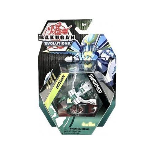 Coffret Pour Bakugan - Pack Evolutions Geogan Swarmer : Boule Blanche Figurine - S?Rie 4 - Set Jouet Gar?On